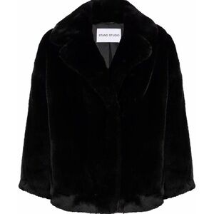 STAND STUDIO
Faux-fur oversized coat